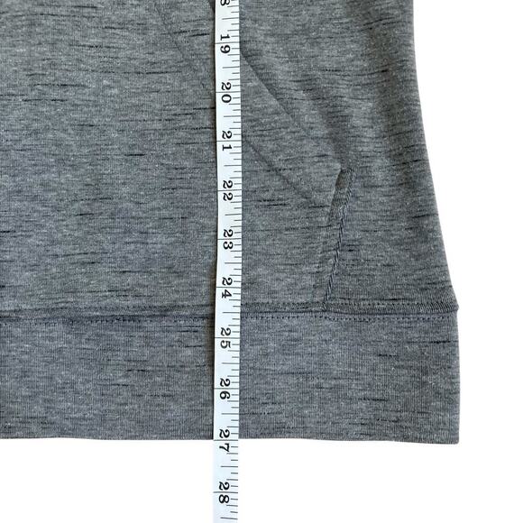 Champion Mens Sz M NC State Wolfpack Sweatshirt Hoodie Heathered Grey Red Logo - Picture 9 of 16